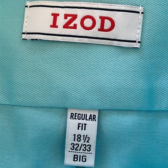 Izod Big Mens Oxford 18.5 32/33 - Picture 7 of 10